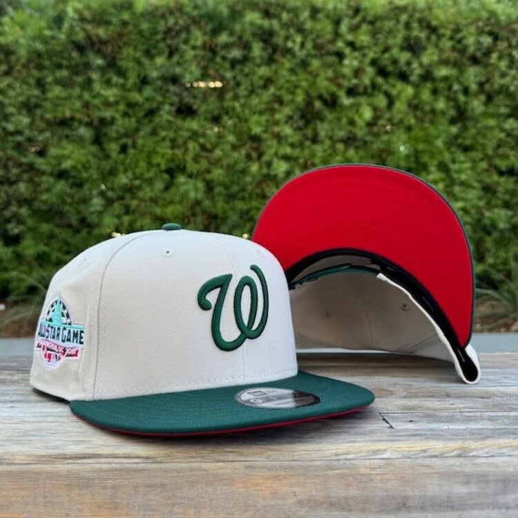 New Era Washington Stone/Dark Green 2018 ASG Red UV 950 Snapback
