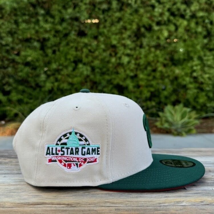 New Era Washington Stone/Dark Green 2018 ASG Red UV 950 Snapback