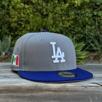 New Era LA Gray/Royal Mexico Flag