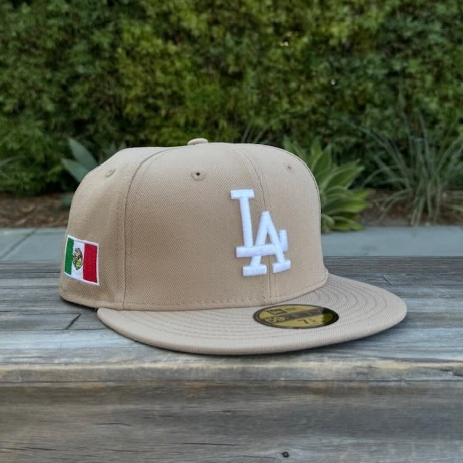帽子 Mondaysuck LA logo cap khaki Mondaysuck LA logo cap khaki