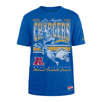 New Era Chargers Men's NE Retro NFL Player Blue SS Tee
