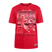 New Era Chiefs Men's NE Retro NFL Player Red SS Tee