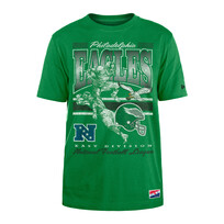 New Era Eagles Men's NE Retro NFL Player Green SS Tee