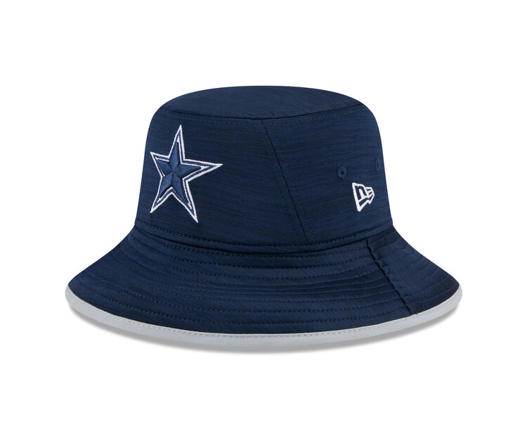 New Era Cowboys New Era Tech Navy Bucket