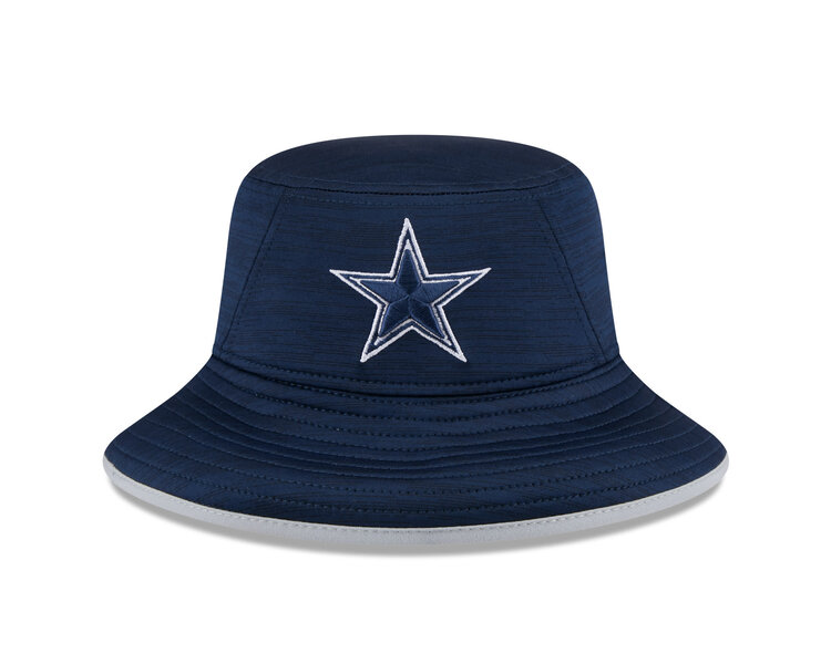 New Era Cowboys New Era Tech Navy Bucket