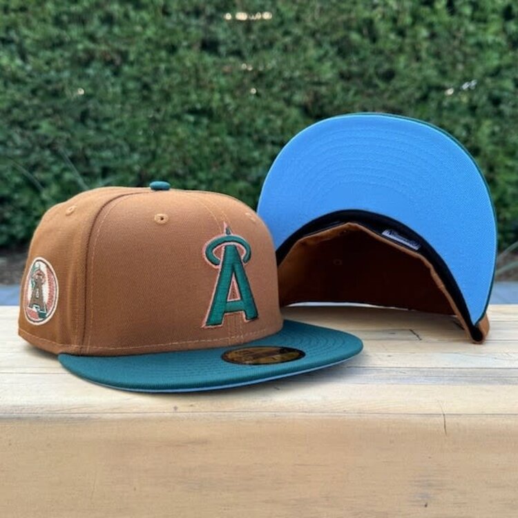 New Era Angels Cali A SP Peanut/Dark Green Light Blue UV