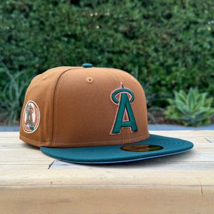 New Era Angels Cali A SP Peanut/Dark Green Light Blue UV