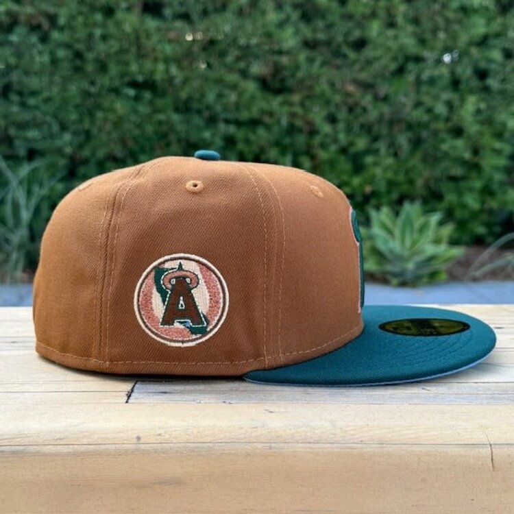 New Era Angels Cali A SP Peanut/Dark Green Light Blue UV