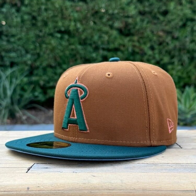 New Era Angels Cali A SP Peanut/Dark Green Light Blue UV