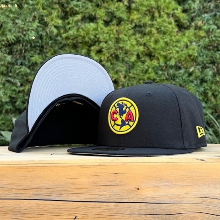 New Era Club America Black Official Logo