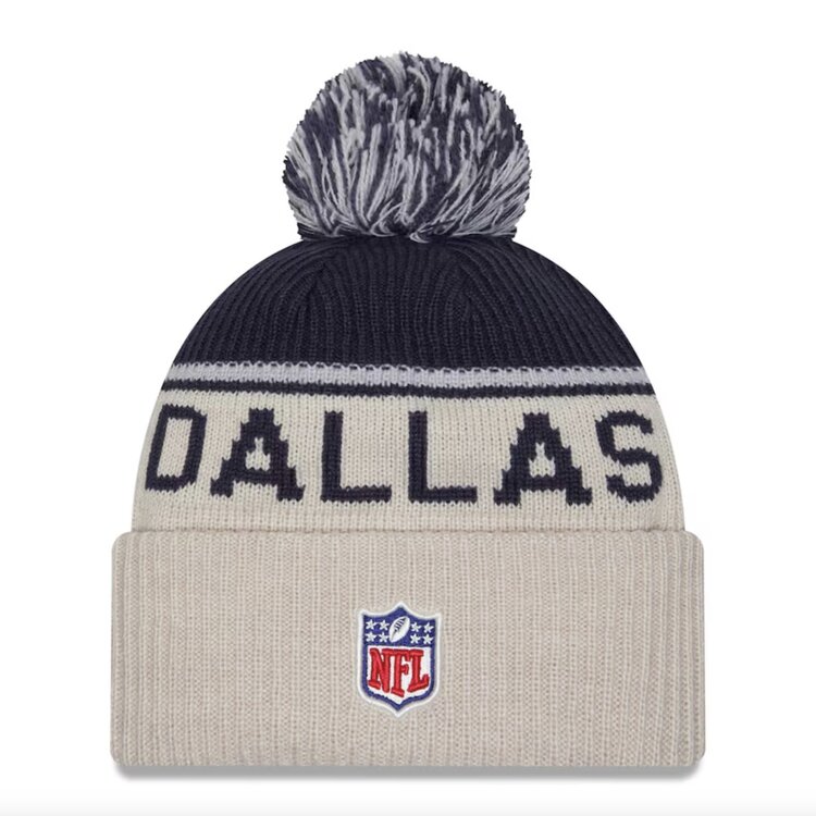 New Era Cowboys NE 24 Sideline Historic TB Sport Knit Stone
