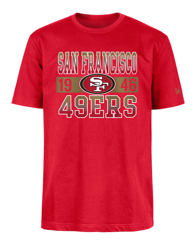 New Era 49ers Men's NE Block + 1946 Red SS Tee
