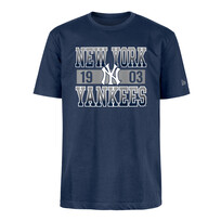 New Era Yankees Men's NE Block + 1903 Navy SS Tee