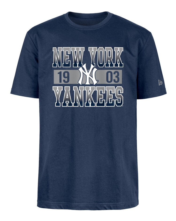 New Era Yankees Men's NE Block + 1903 Navy SS Tee