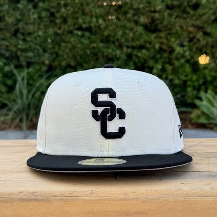 New Era SC Interlock Ivory /Black