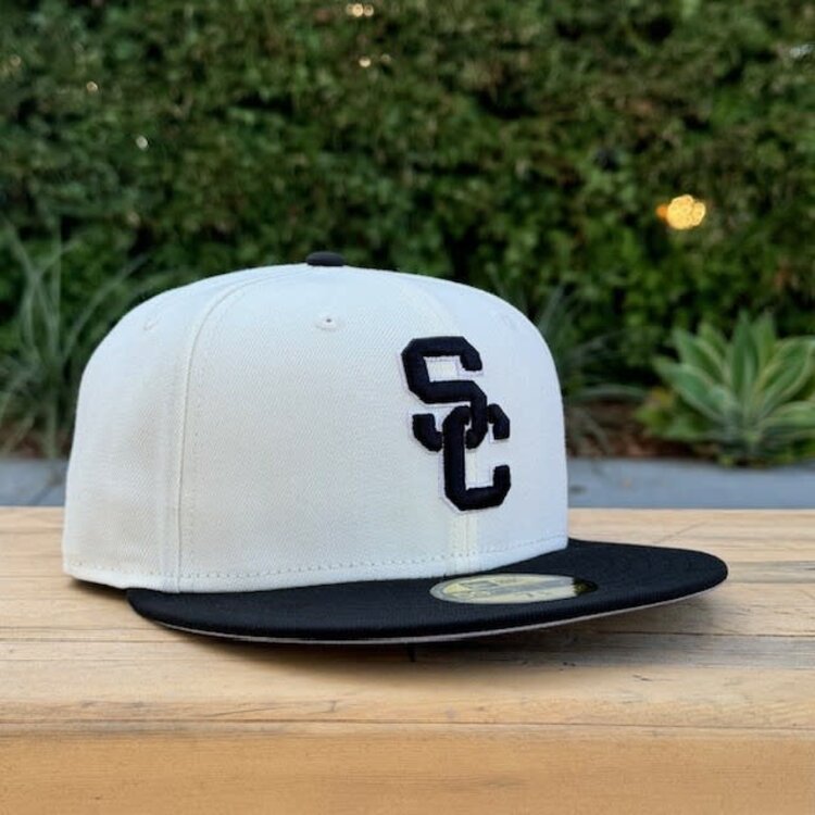 New Era SC Interlock Ivory /Black