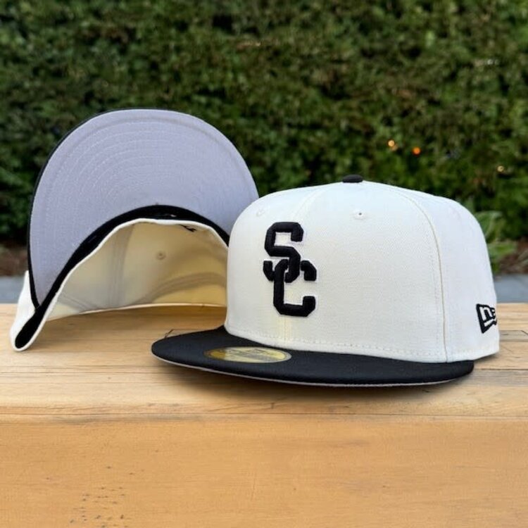 New Era SC Interlock Ivory /Black