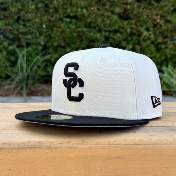 New Era SC Interlock Ivory /Black