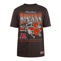 New Era Browns Men's NE Retro NFL Player Brown SS Tee