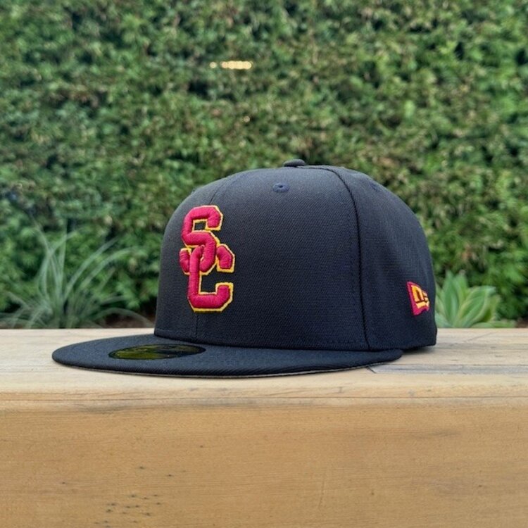 New Era USC Trojans Interlock TTSP Black Team