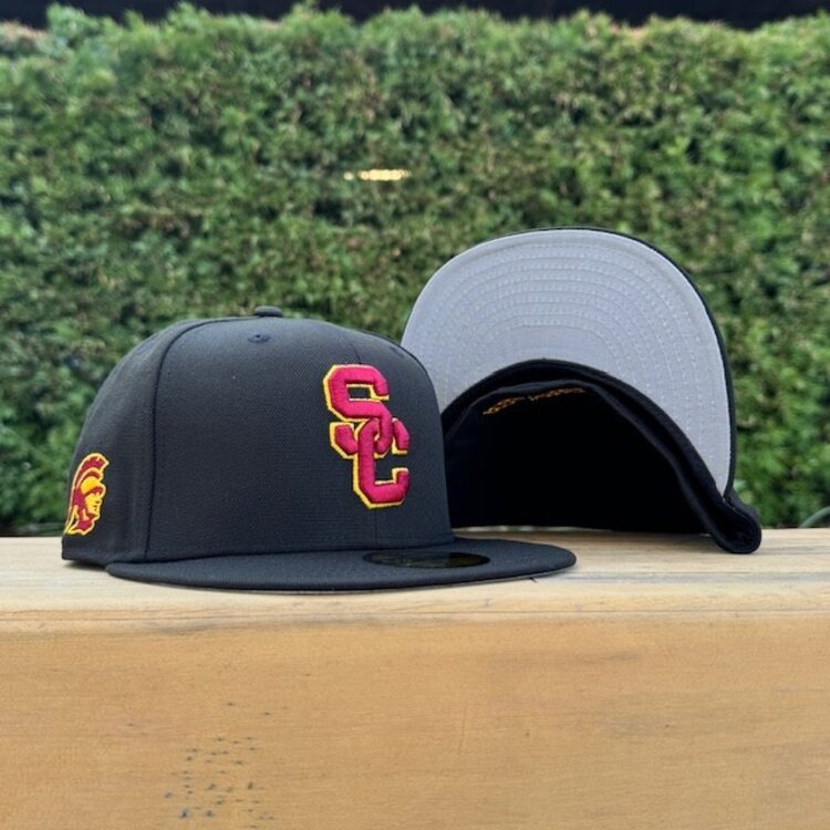 New Era USC Trojans Interlock TTSP Black Team