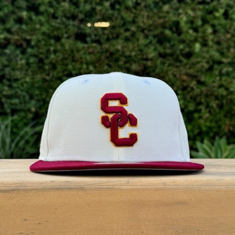 New Era USC Trojans Interlock TTSP Ivory/Cardinal