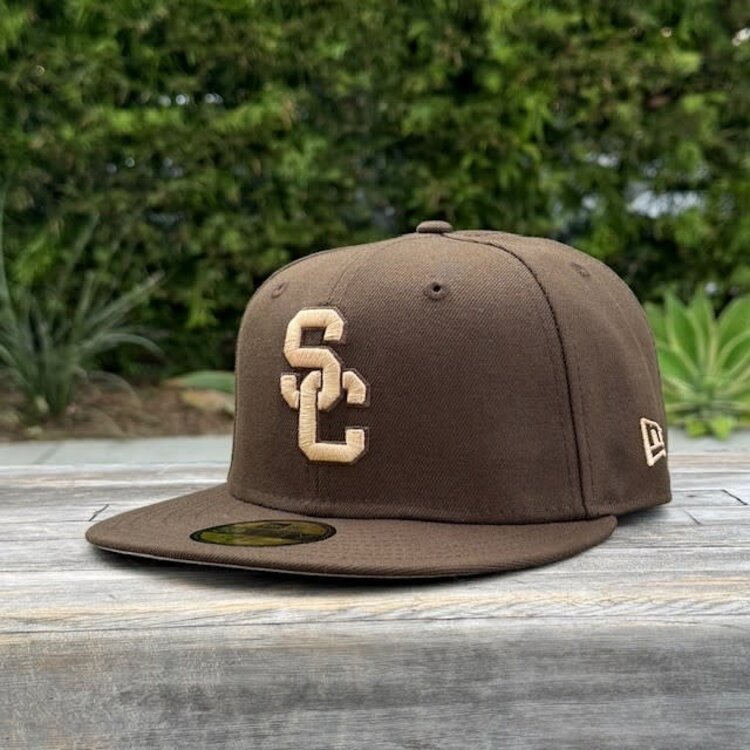 New Era SC Interlock Brown Tan Gray UV