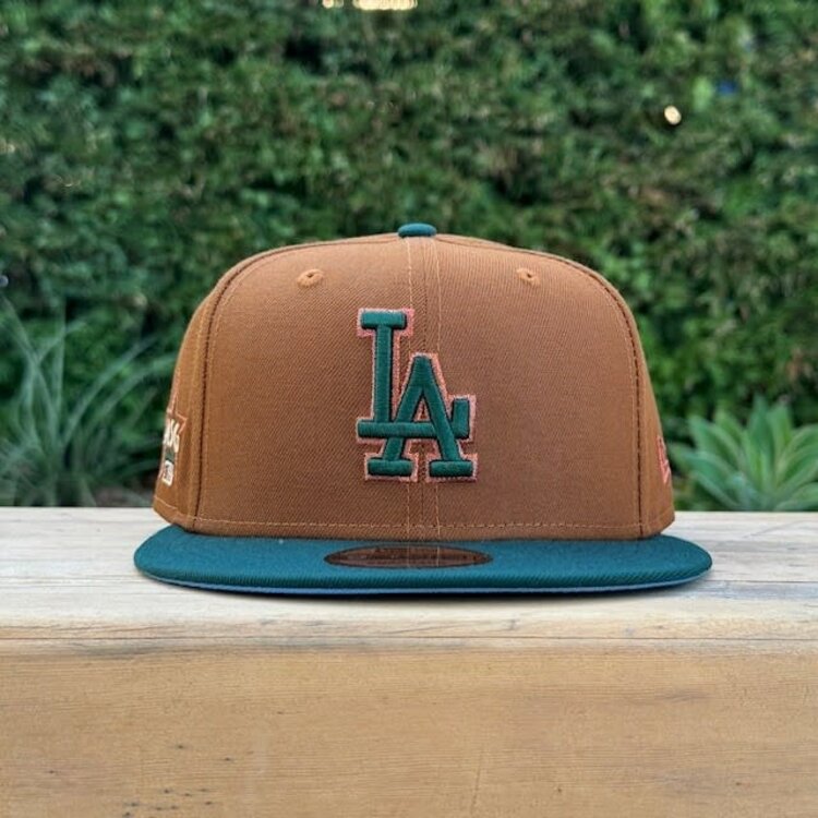 New Era LA Dodgers Peanut/Dark Green 2022 ASG Blue UV 950 Snapback