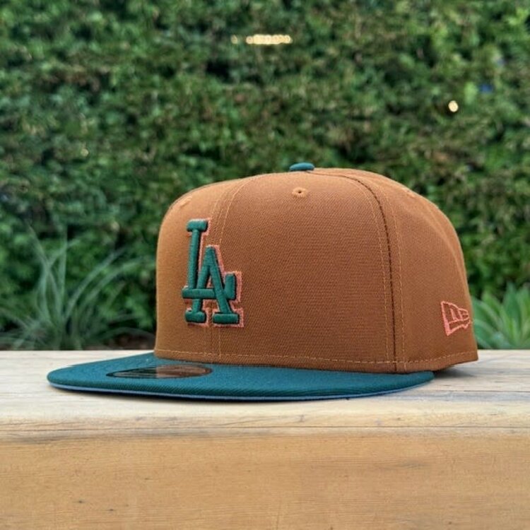 New Era LA Dodgers Peanut/Dark Green 2022 ASG Blue UV 950 Snapback