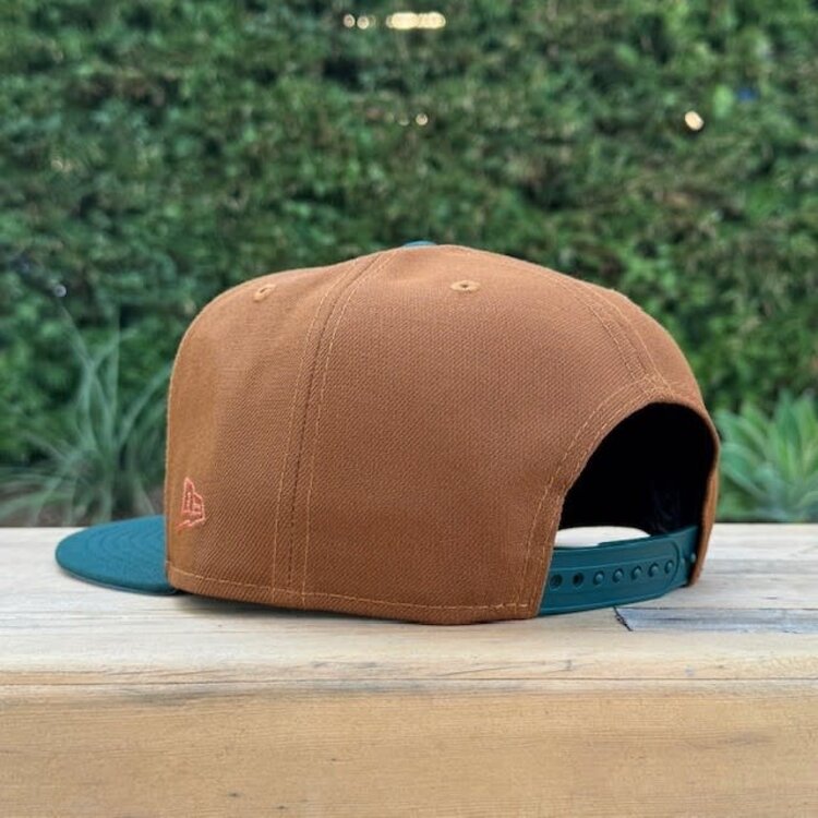 New Era LA Dodgers Peanut/Dark Green 2022 ASG Blue UV 950 Snapback