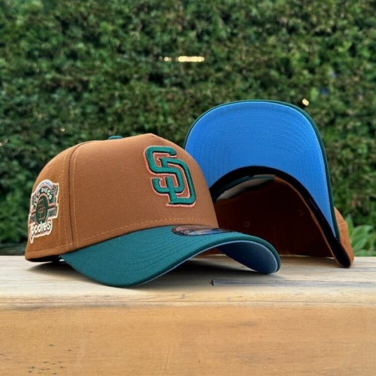 New Era Padres Peanut/Dark Green Metallic Copper SP Blue UV 940 AF