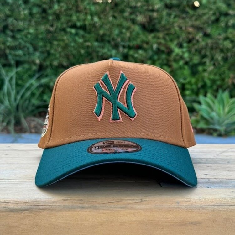 New Era NY Peanut/Dark Green Metallic Copper 2008 ASG Blue UV 940 A-Frame
