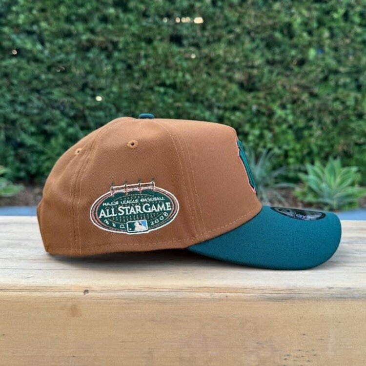 New Era NY Peanut/Dark Green Metallic Copper 2008 ASG Blue UV 940 A-Frame