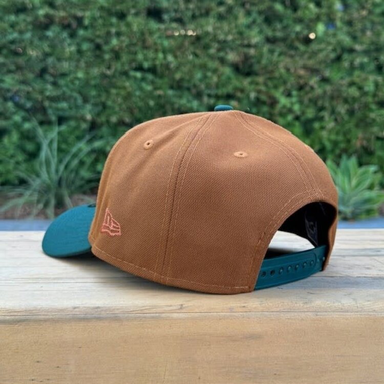 New Era NY Peanut/Dark Green Metallic Copper 2008 ASG Blue UV 940 A-Frame