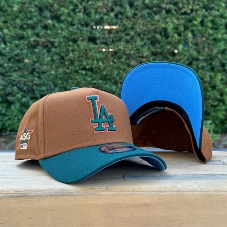New Era LA Peanut/Dark Green Metallic Copper 2022 ASG Blue UV 940 A-Frame