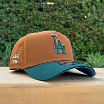 New Era LA Peanut/Dark Green Metallic Copper 2022 ASG Blue UV 940 A-Frame