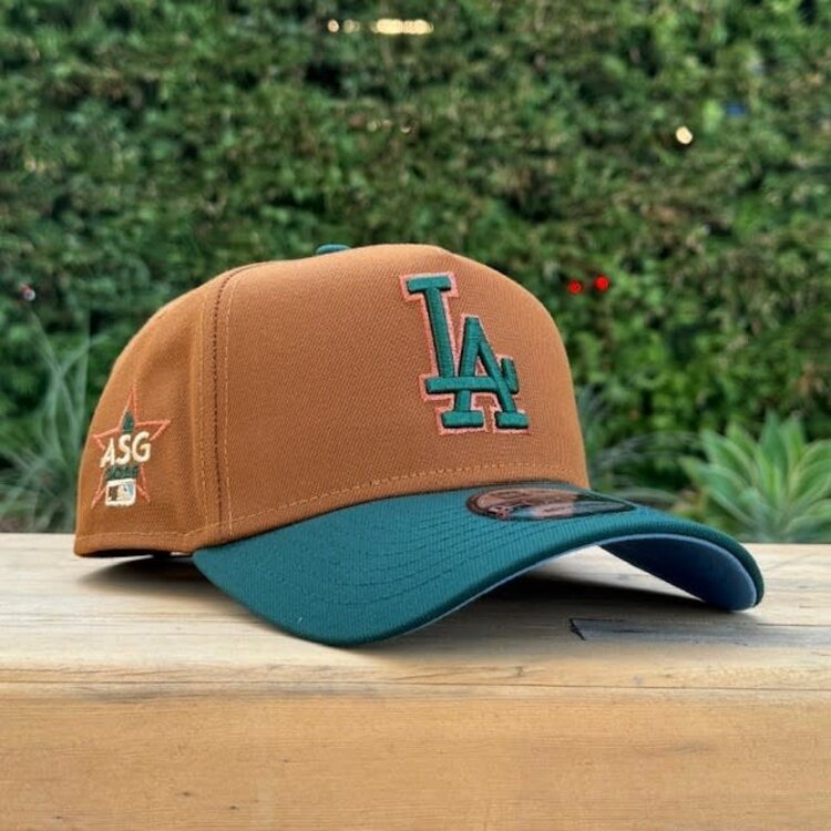 New Era LA Peanut/Dark Green Metallic Copper 2022 ASG Blue UV 940 A-Frame