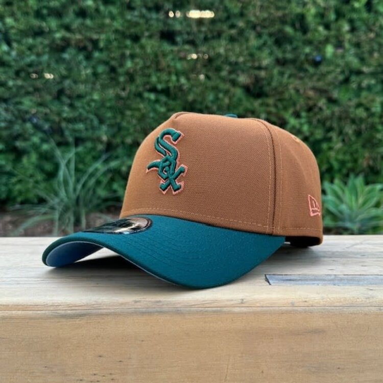 New Era White Sox Peanut/Dark Green Metallic Copper 2003 ASG Blue UV 940 AF