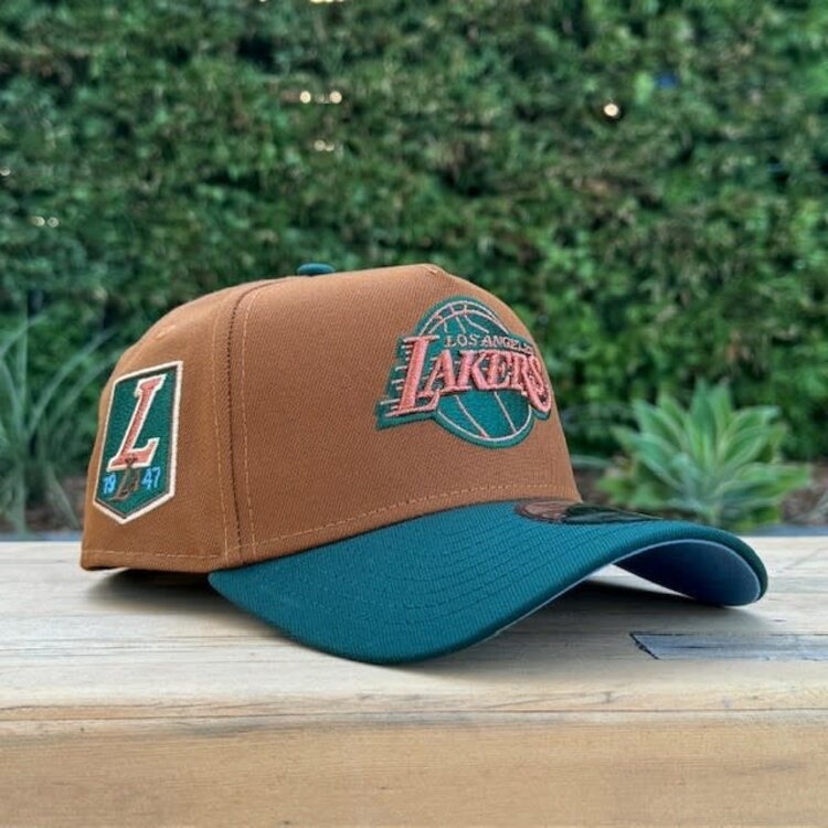 New Era Lakers Peanut/Dark Green Metallic Copper SP Blue UV 940 AF