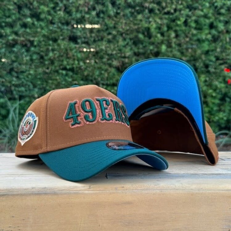 New Era 49ers Peanut/Dark Green Metallic Copper Pro Bowl Blue UV 940 AF