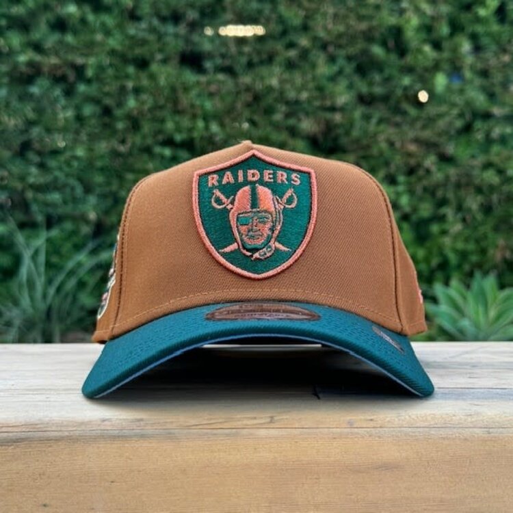New Era Raiders Peanut/Dark Green Metallic Copper 50th Blue UV 940 AF