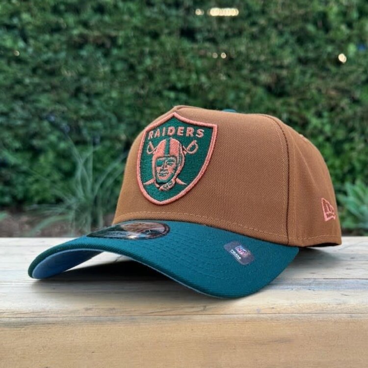 New Era Raiders Peanut/Dark Green Metallic Copper 50th Blue UV 940 AF