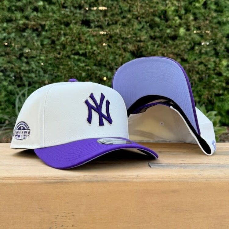 New Era NY Ivory/Purple 2009 Inaugural 940 A-Frame