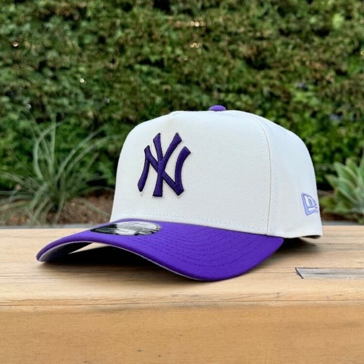 New Era NY Ivory/Purple 2009 Inaugural 940 A-Frame