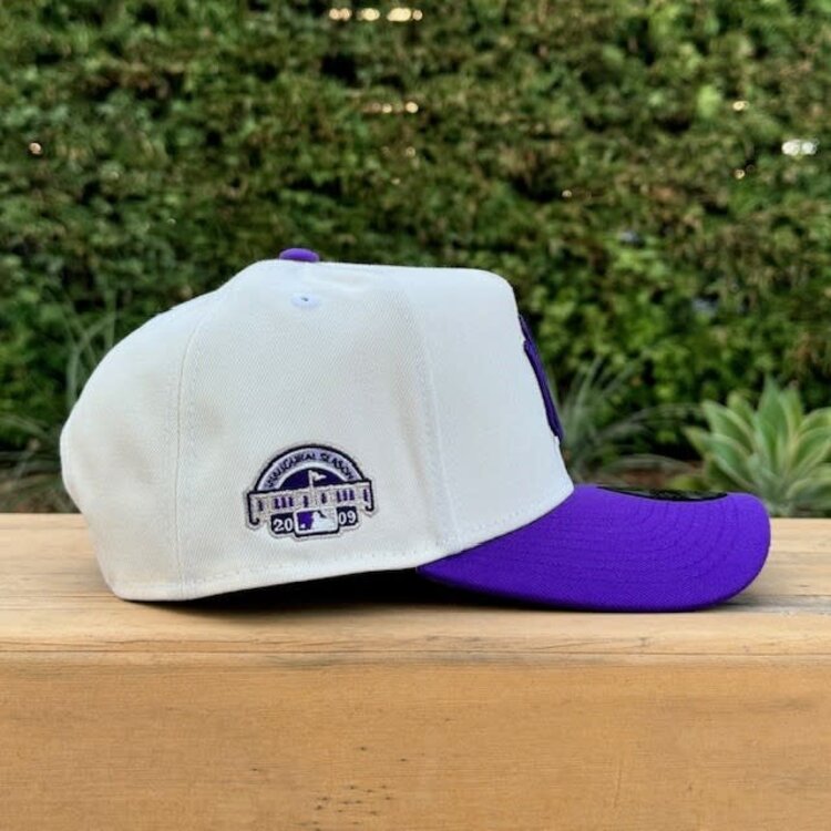 New Era NY Ivory/Purple 2009 Inaugural 940 A-Frame