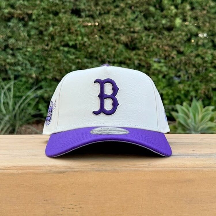 New Era Boston Ivory/Purple 1967 Fenway 940 A-Frame