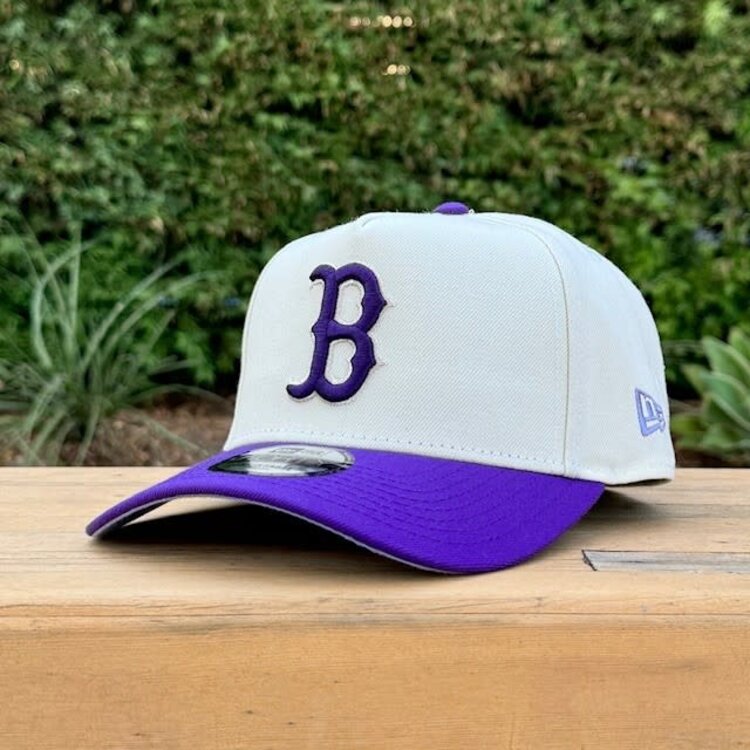New Era Boston Ivory/Purple 1967 Fenway 940 A-Frame