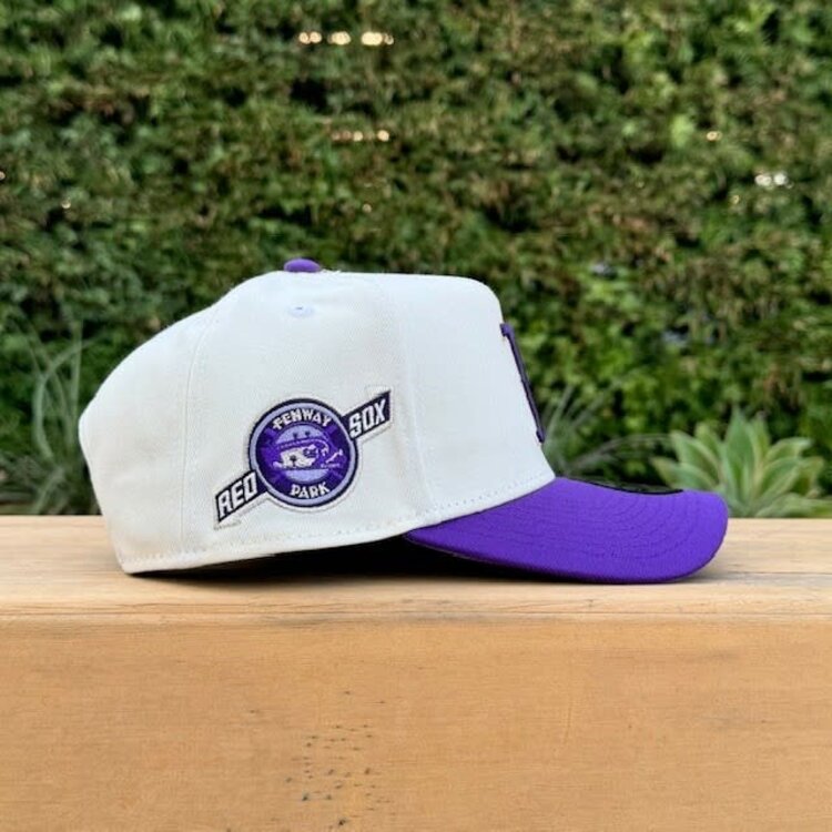 New Era Boston Ivory/Purple 1967 Fenway 940 A-Frame