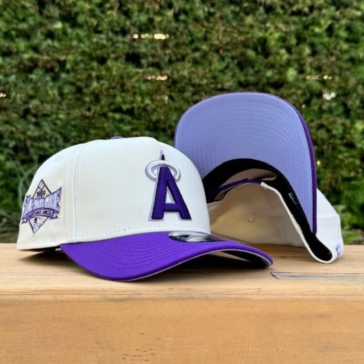 New Era Angels Ivory/Purple 1989 ASG 940 A-Frame