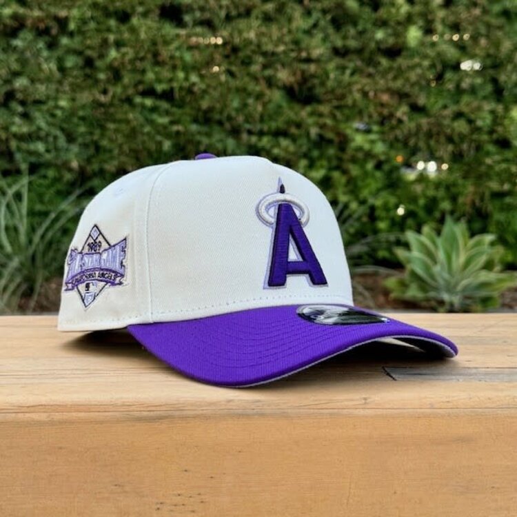 New Era Angels Ivory/Purple 1989 ASG 940 A-Frame